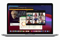 لپ تاپ 13 اینچی اپل مدل MacBook Pro MYD82 2020 همراه با تاچ بار