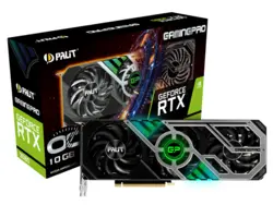 کارت گرافیک پلیت مدل GeForce RTX 3080 GamingPro OC حافظه 10 گیگابایت