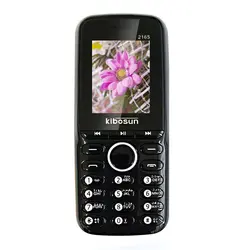 گوشی موبایل ساده Kibosun مدل 2165 دو سیم کارت – گوشی جانبی