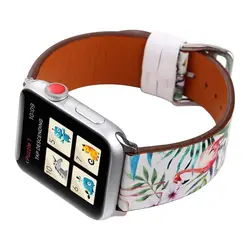 بند اپل واچ طرح فلامینگو