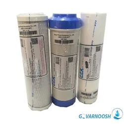 فیلتر تصفیه آب سه مرحله ای تایوانی c.c.k