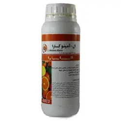 مشخصات، قیمت و خرید کود ال آمینو کارا یک لیتری ساخت شرکت زیست فناوری کارا ایران