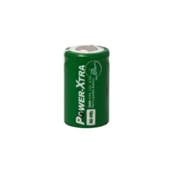 باتری شارژی1.2 ولت 1200mAh NI-MH مارک POWER-XTRA سایز 2/3A