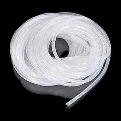 نوار فرم ماکارونی (سیم جمع کن پلاستیکی) سفید سایز 10- 30 متر