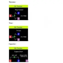 تستر قطعات الکترونیکی LCR-T7