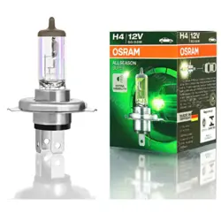 لامپ خودرو هفت رنگ 3 خار مارک اسرام OSRAM اصل مدل H4 60/65W