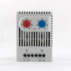 ترموستات تابلویی دوبل مارک NSC مدل ZR 011 دمای 0 الی 60C