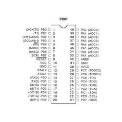 میکروکنترلر ATMEGA32A-PU پکیج DIP