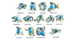 کیت آموزشی ربات خورشیدی مدل Green Energy 13 in 1