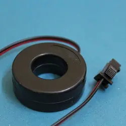 ولتمتر و آمپرمتر چراغ سیگنالی AC500V-100A زرد مربعی مدل AD22-22VAMS