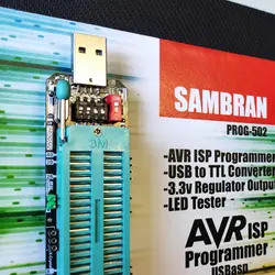 پروگرامر میکروکنترلر AVR سامبران مدل Prog502