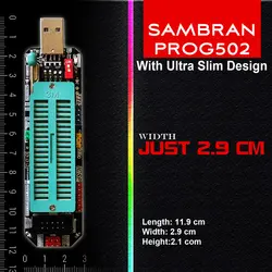 پروگرامر میکروکنترلر AVR سامبران مدل Prog502