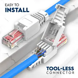 سرسوکت شبکه CAT-6 مرغوب TOOL-LESS مدل 688yc6