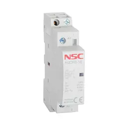 کنتاکتور ماژولار روشنایی تک پل 20 آمپر مارک NSC مدل NS07-20L2