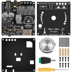 ماژول آمپلی فایر بلوتوثی 2X50W مدل ZK-502H با توان خروجی متغیر