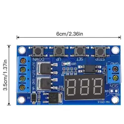 ماژول تایمر قابل تنظیم 12 تا 24 ولت با خروجی CMOS