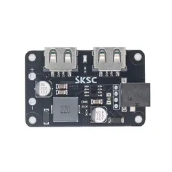 ماژول رگولاتور DC به DC کاهنده با دو خروجی 3A 5V USB مدل SKSC