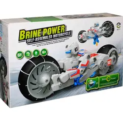 کیت آموزشی رباتیک  با سوخت آب و نمک مدل موتورسیکلت EIT BRINE POWER