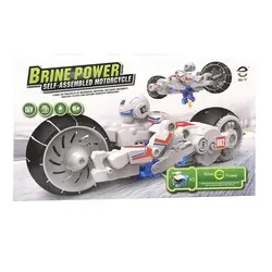 کیت آموزشی رباتیک  با سوخت آب و نمک مدل موتورسیکلت EIT BRINE POWER