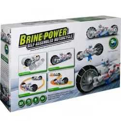 کیت آموزشی رباتیک  با سوخت آب و نمک مدل موتورسیکلت EIT BRINE POWER