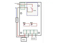 ماژول کنترل شارژ باتری دیجیتال 6 الی 60 ولت مدل XH-M604