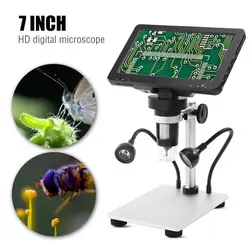 میکروسکوپ دیجیتال 1200X Portable Digital Microscope دارای نمایشگر 7 اینچی مدل DM9