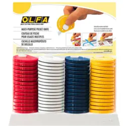 کاتر مینی جیبی گرد الفا OLFA Magnet touch- knife مدل TK-4