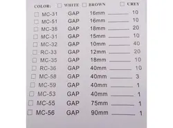 سنسور مغناطیسی تشخیص وضعیت درب پلاستیکی سایز MC-38