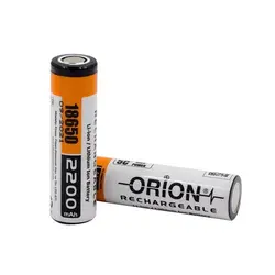 باتری لیتیوم یون 3.7v سایز 18650 2200mAh مارک ORION مدل 5C