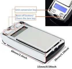 ترازو ریموتی دیجیتال 200 گرمی Aosai مدل ATP136