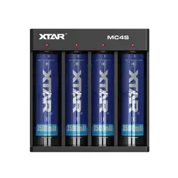 شارژر باتری لیتیوم اتوماتیک چهارتایی اکستار XTAR  مدل MC4S