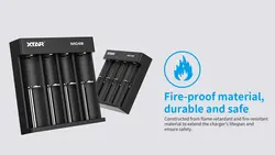شارژر باتری لیتیوم اتوماتیک چهارتایی اکستار XTAR  مدل MC4S