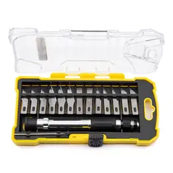 کاتر قلمی بدنه فلزی به همراه 13 تیغ یدک TNI-U