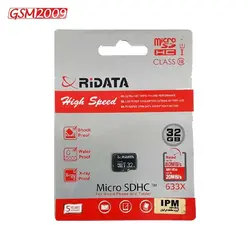 رم ری دیتا 32 گیگ U1 633X کلاس 10 با سرعت 80mbps