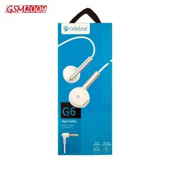 هندزفری سلبریت مدل G6
