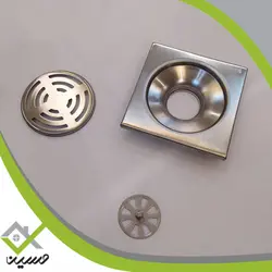 کفشور کارناوا مدل دو درب استیل طلا مات سایز 10*10