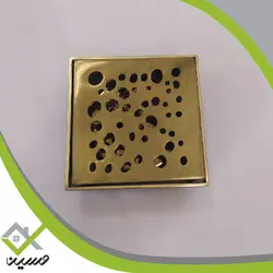 کفشور هفت سی فولاد مدل حبابی طلا مات سایز 10*10 کد 7301