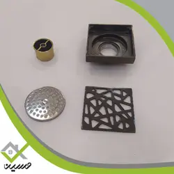 کفشور هفت سی فولاد مدل هندسی زیتونی 10*10 کد 7303