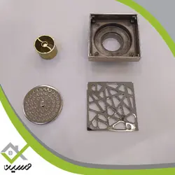 کفشور هفت سی فولاد مدل هندسی زیتونی 10*10 کد 7303