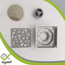 کفشور هفت سی فولاد مدل هندسی زیتونی 10*10 کد 7303