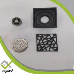 کفشور هفت سی فولاد مدل هندسی زیتونی 10*10 کد 7303