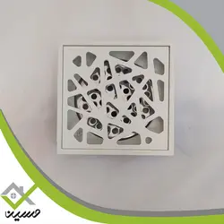 کفشور هفت سی مدل هندسی کروم براق 10*10 کد 7303