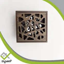 کفشور هفت سی مدل هندسی کروم براق 10*10 کد 7303