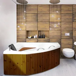 وان حمام سنی پلاستیک مدل آتلانتیک ترمو وود (سایز ۱۴۰*۱۴۰)