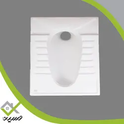 توالت زمینی گلسار مدل گلایل ریم بسته