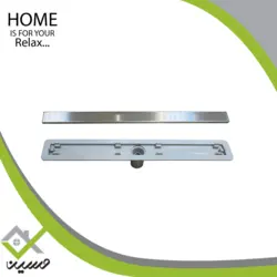 کف شور خطی آریان مدل سرامیک خور کفه پلاستیکی سایز 60*8