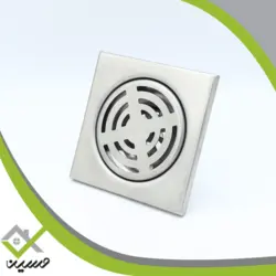 کف شور کارناوا مدل دو درب کروم مات سایز 10*10