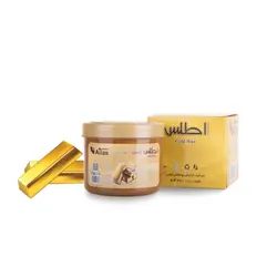 موم سرد اطلس با پودر طلا