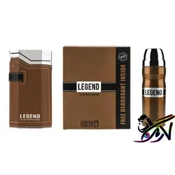 فروش اینترنتی ست عطر لجند قهوه ای مدل Legend