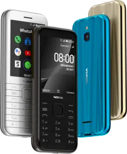 گوشی موبایل نوکیا مدل 8000 دو سیم‌ کارتNokia 8000 Dual SIM Mobile Phone